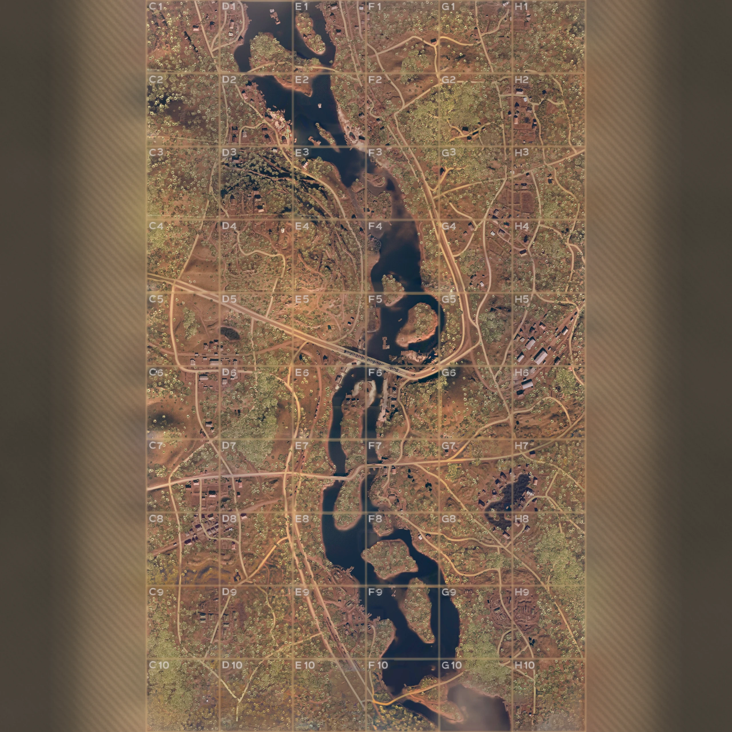 Tactical map of Thanh Hóa Bridge